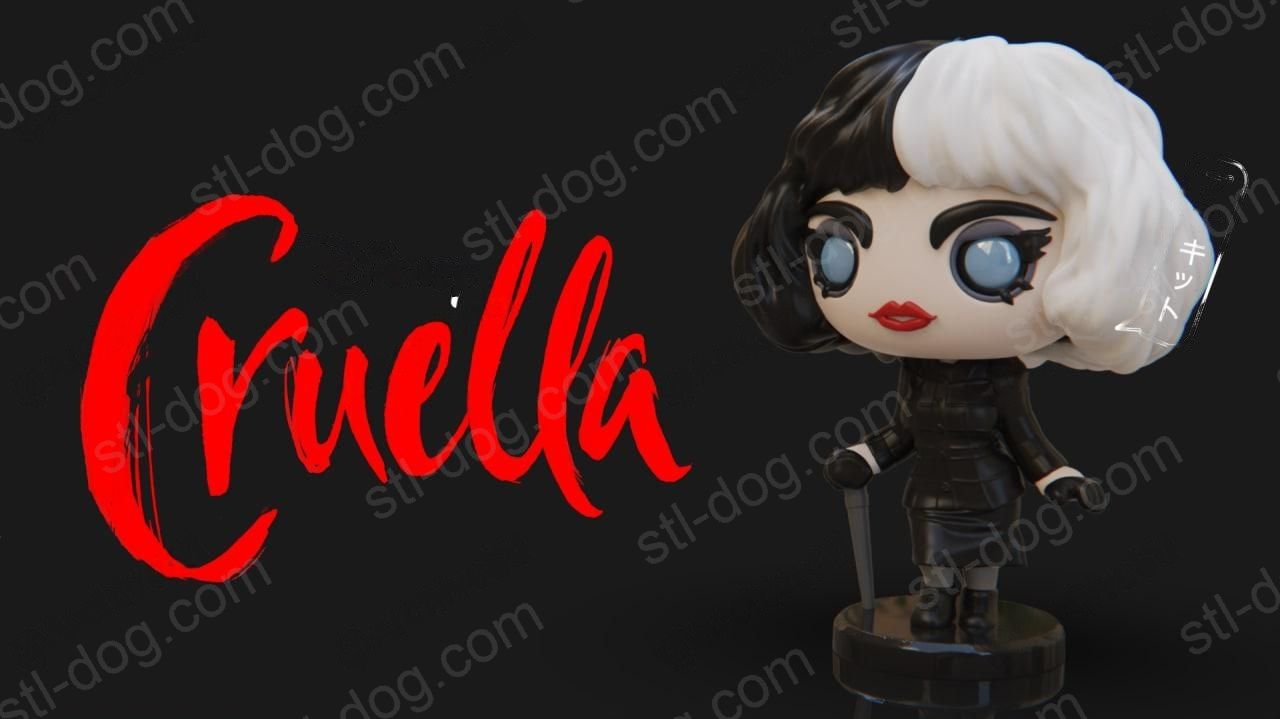 PlaKit Cruella 3D打印图纸